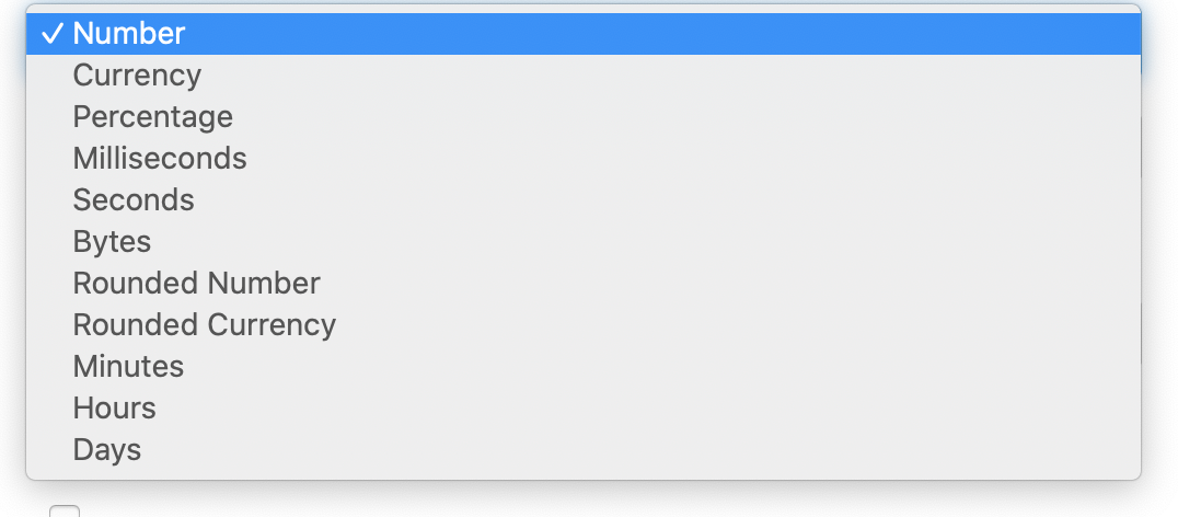 Formatting Configuration
