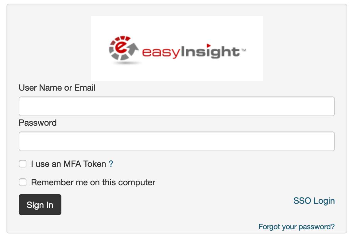 SSO Login