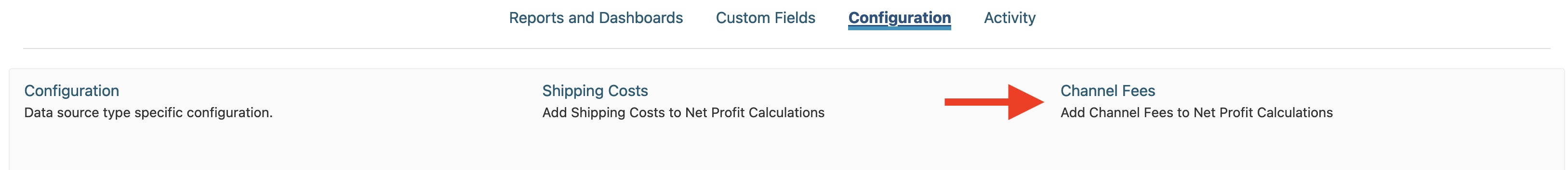 Channel Fees