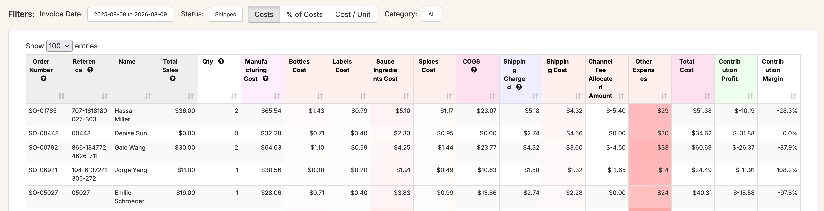 Segment Filter Example